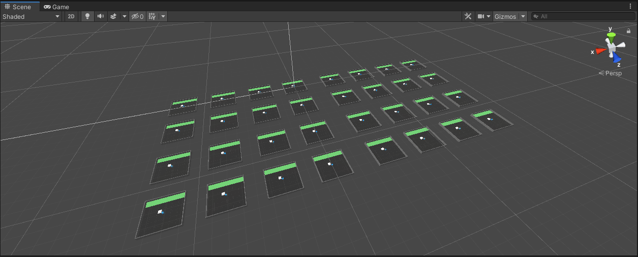 ML Agents Push Block Scene