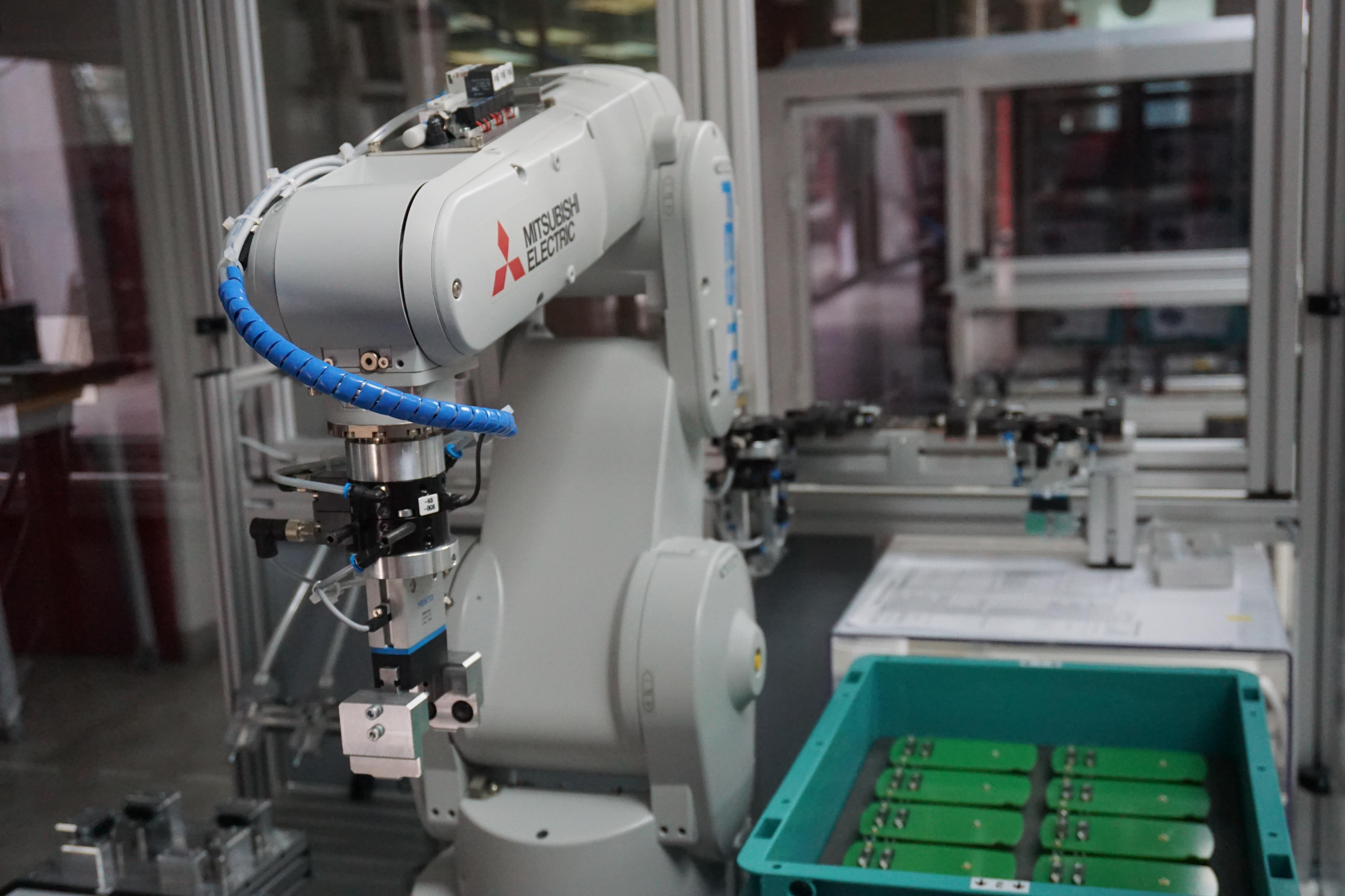 Image of manufacturing robot