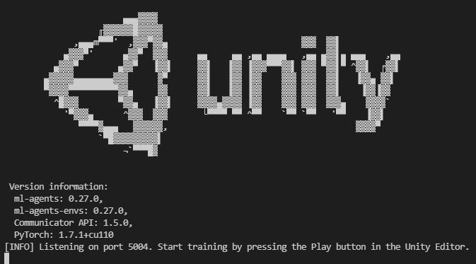Unity ML-Agents interface